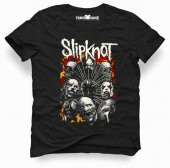 Tshirthane Slipknot Rock Metal Tişört Erkek Tshirt - 1
