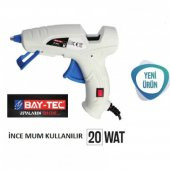 Sıcak Mum Silikon Tabancası BAY - TEC 20W (2 Adet Silikon) - 5