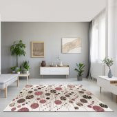 ÖrtüSepetim ORS1094 Welsoft Kumaş Lastikli Halı Örtüsü - 1