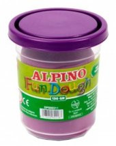 Alpino Oyun Hamuru Tek Renk 130Gr Mor - 1