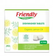 Friendly Organic Bulaşık Makinesi 25 Tablet Limon Deterjan - 1