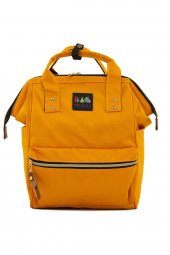 Bagmori Sarı Metal Ağızlı Sırt Çantası thumbnail 1