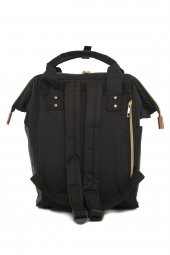 Bagmori Siyah Metal Ağızlı Sırt Çantası - 4