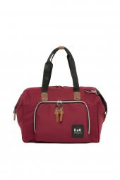 Bagmori Bordo Askılı Anne Bebek Bakım Çantası - 1