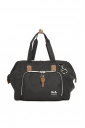 Bagmori Siyah Askılı Anne Bebek Bakım Çantası - 1