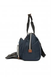 Bagmori Lacivert Askılı Anne Bebek Bakım Çantası thumbnail 4