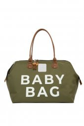 Bagmori Haki Baby Bag Baskılı Bebek Bakım Çantası - 1