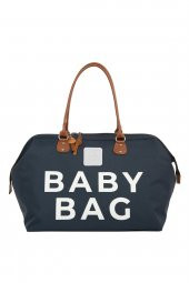 Bagmori Lacivert Baby Bag Baskılı Bebek Bakım Çantası - 1