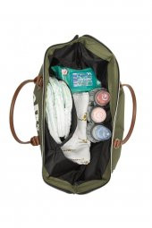 Bagmori Haki Baby Bag Baskılı Bebek Bakım Çantası - 5