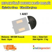 REFLEKTÖRLÜ KAUÇUK KASİS BAŞLIĞI (1 ADET) - 1