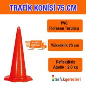 TRAFİK KONİSİ 75 CM - 1