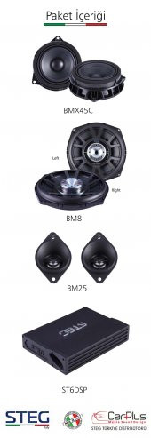 BMW X5 Serisi STEG Italy Sound System FULL PAKET - 2