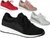 Su Perisi Ortopedi Kırmızı Günlük Bayan Spor Ayakkabı (36-40) - 2