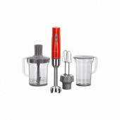 Korkmaz A445-04 Vertex Mega Blender Seti Inox/Kırmızı - 1