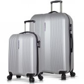 Tiger Hiking Basic Abs Büyük+Kabin Boy 2 li Set Valiz, Seyahat Çantası - 2