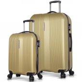 Tiger Hiking Basic Abs Büyük+Kabin Boy 2 li Set Valiz, Seyahat Çantası - 3