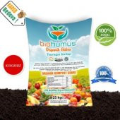 Biohumus Organik Gübre Bitki Besin Gübresi 25 Kg TEKLİ - 1