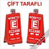 Eczane Tabelası Ledli Güneş Enerjili Şarjlı Duba - Nöbetçi eczane - 2
