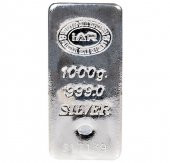 1000 gr Gram Külçe Gümüş - 1