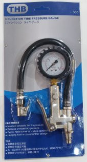Lastik Şişirme Saati 200 Psi Kadar Ölçer Hava Basar - 1