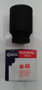 Genıus 46 MM Darbeli Derin Lokma 1 Dr - 1