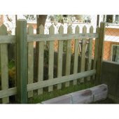 Ahşap Bahçe Çiti 80x180cm - 1