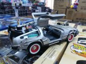 Geleceğe Dönüş Arabası Seri 3 Metal Model Araba Back To The Future Delorean 1-24 Ölçek - 7