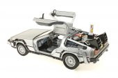 Geleceğe Dönüş 2 Metal Model Araba Back To The Future Delorean - 5