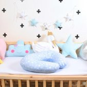 Bebek Emzirme Yastığı Destek Oturma Yastık Minderi Ana Kucağı - 3