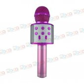 WS 858 Bluetooth Karaoke Mikrofon Kablosuz Hoparlör - 2