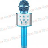 WS 858 Bluetooth Karaoke Mikrofon Kablosuz Hoparlör - 4