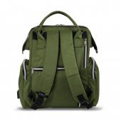 My Valice Smart Bag Happy Mom Usbli Anne Bebek Bakım ve Sırt Çantası Yeşil - 3