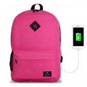 My Valice Smart Bag SPECTA Usb Şarj Girişli Akıllı Sırt Çantası Pembe - 2