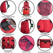 My Valice Smart Bag SPECTA Usb Şarj Girişli Akıllı Sırt Çantası Pembe - 6