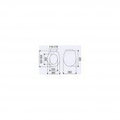 Nkp Smart Thermoplast Yavaş Kapanır Klozet Kapağı 0303 - 5