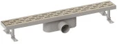 MaxiFlow Line 20 Cm Duş Kanalı Süzgeci Q50 Yandan Çıkışlı - 1