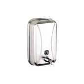 Maxiflow 1000 Ml. Sıvı Sabunluk Paslanmaz Krom Duvara Montaj - 2