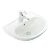 Creavit Oval Lavabo 36X45 Cm Beyaz Delikli - 1