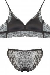 Ecem Yıldız Desteksiz Süngerli Telsiz Bralet Sütyen Külot Takım - 2