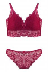 Ecem Yıldız Desteksiz Süngerli Telsiz Bralet Sütyen Külot Takım - 5