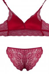 Ecem Yıldız Desteksiz Süngerli Telsiz Bralet Sütyen Külot Takım - 6