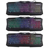 OZO Rainbow S800 Oyuncu Işıklı Klavye ve Mouse Set - 3