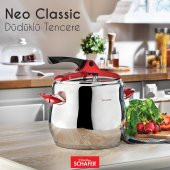 Schafer SHF-3450 Nova Neo Classic 4 lt Düdüklü Tencere - 1