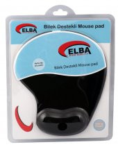 ELBA-ADDISON BILEK DESTEKLI JEL MOUSE PAD SIYAH - 2