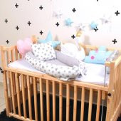 Babynest Bebek Beşikleri Yatağı Anne Yanı Uyku Seti BYG158 - 4
