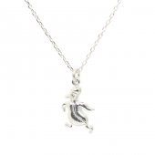 925 Ayar Gümüş Dnald Duck Charm Kolye - 1