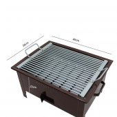AKT 40'LIK EMAYE BARBEKÜ MANGAL - 5