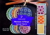 PORLAND MOROCCO 18 PARÇA YEMEK TAKIMI - 2