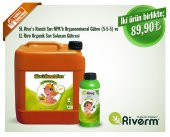 Riverm 5L Rivos Ranch NPK 1L Rivo Sıvı Solucan Gübresi - 1