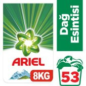 Ariel 8 kg Toz Çamaşır Deterjanı Dağ Esintisi Beyazlar İçin - 1